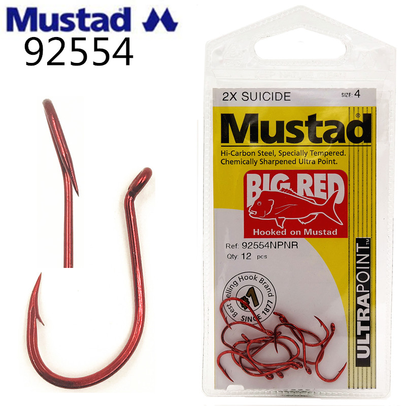Fishing Hook Barbless - Original Mustad Sea Fishing Hooks 5