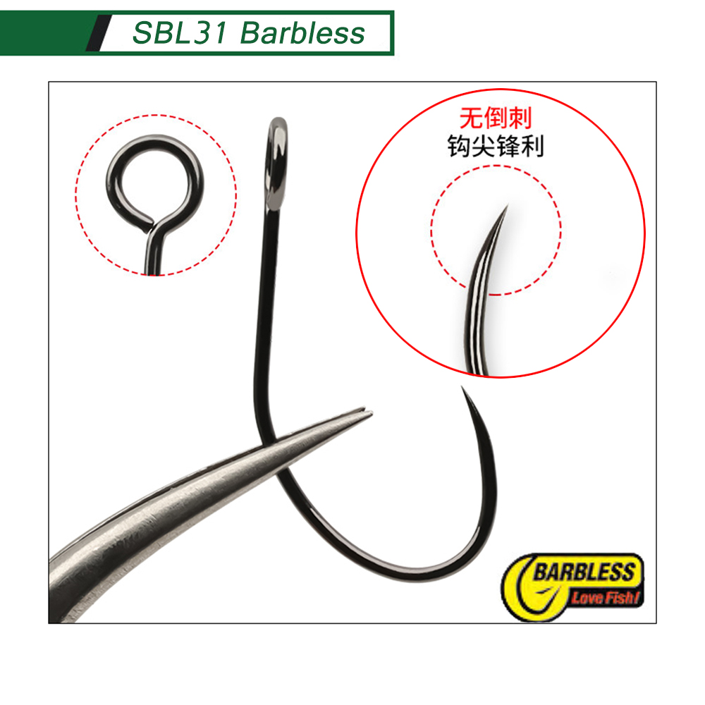 Castfanatic S31 Barbed Assist  - Fishing Hook Barbless review and price