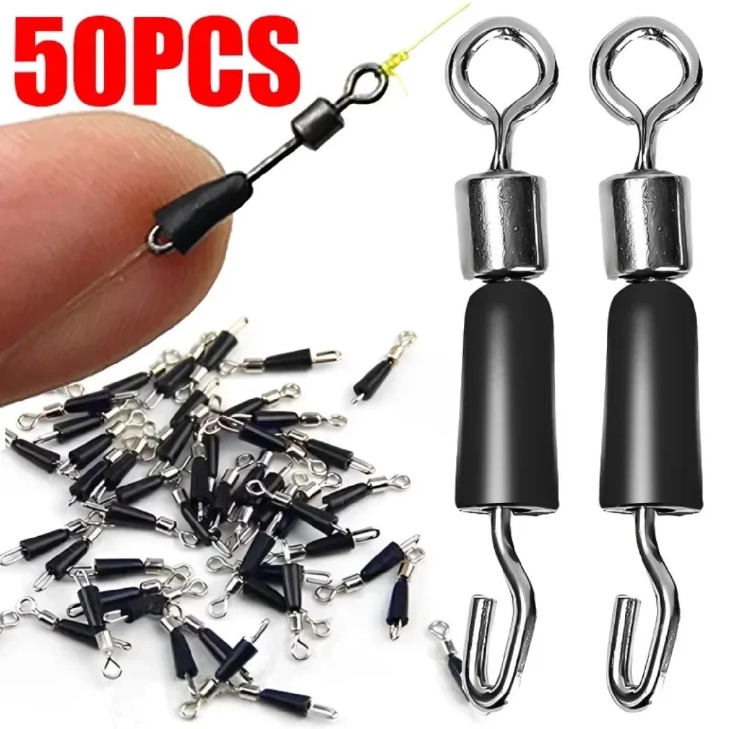 50pcs Carp Fishing Quick Chang - Fishing Hook Jig review and price