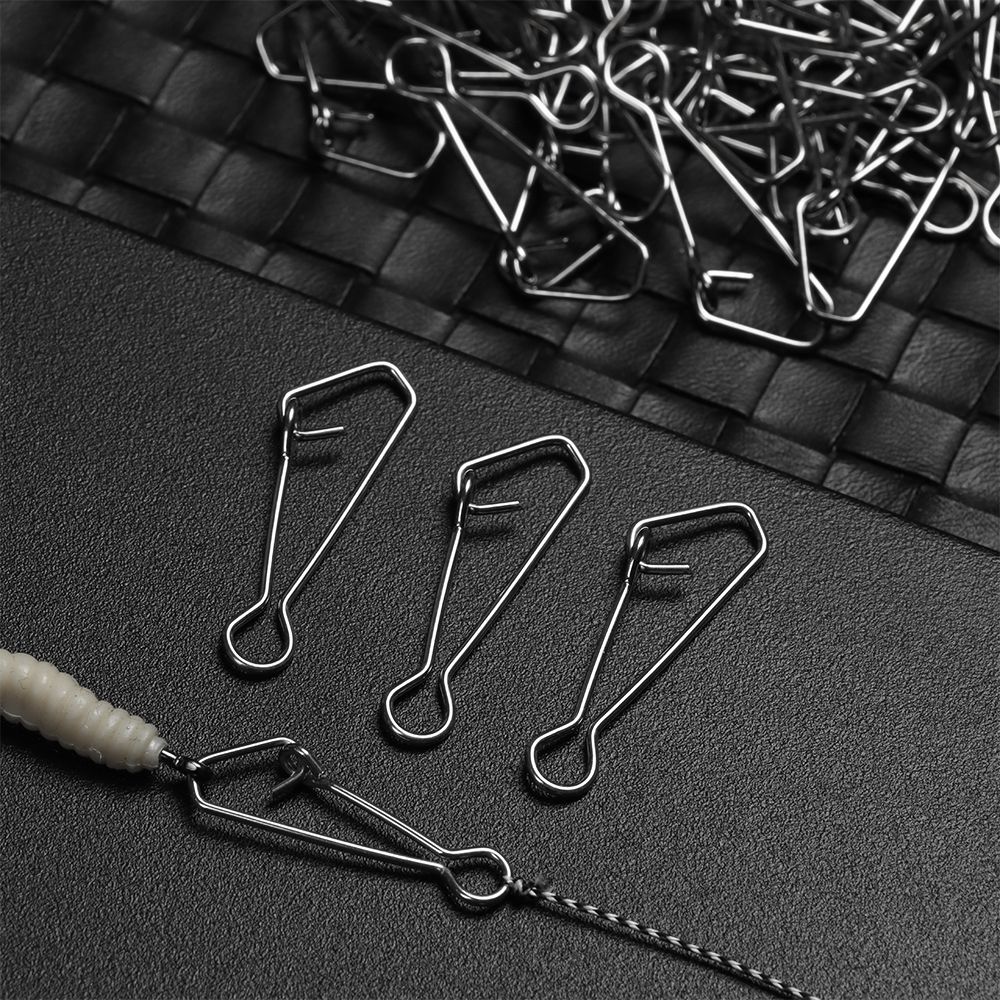 50pcs/pack Fast Clip Lock Fish - Fishing Hook Stainless Steel review and price