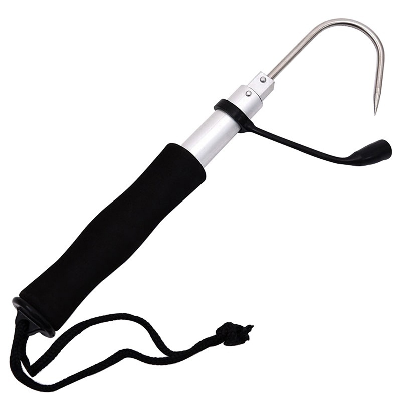 Telescopic Retractable Fish Ga - Fishing Hook Stainless Steel review and price