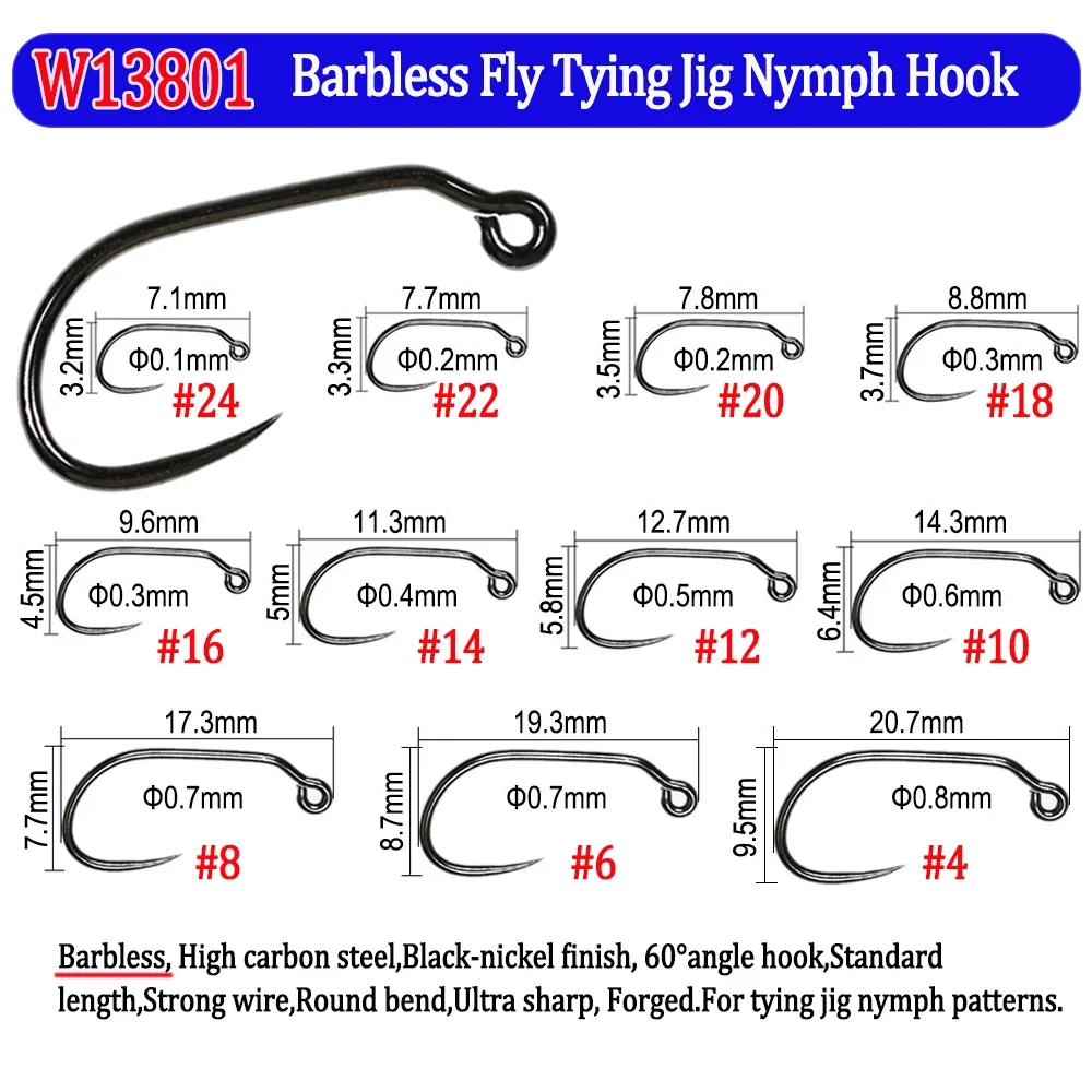 200pcs Barbed and Barbless Fis - Fishing Hook Barbless review and price