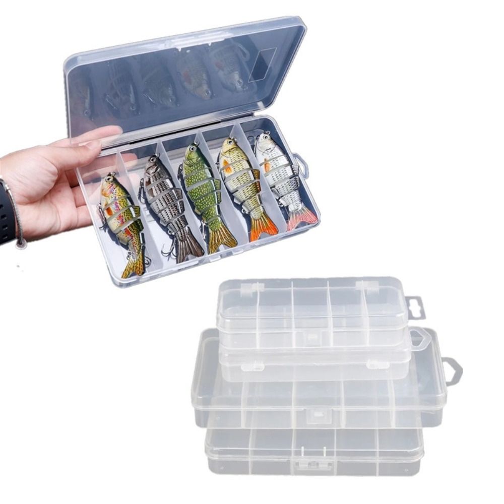 1/3pcs 3 Sizes of Plastic Fish - Fishing Hook Size review and price