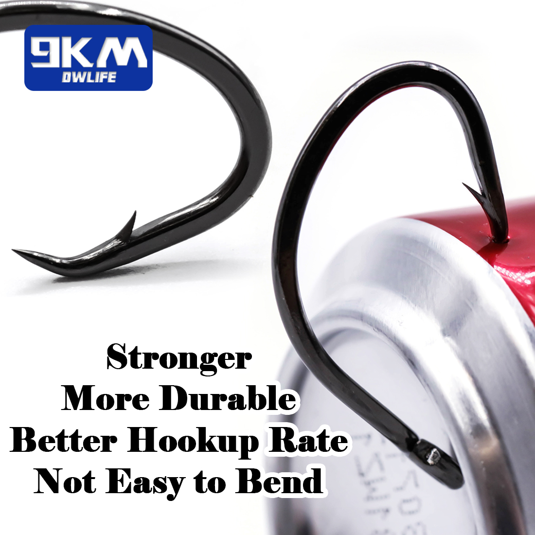 9KM Circle Hooks 25~50Pcs Salt - Fishing Hook Circle review and price
