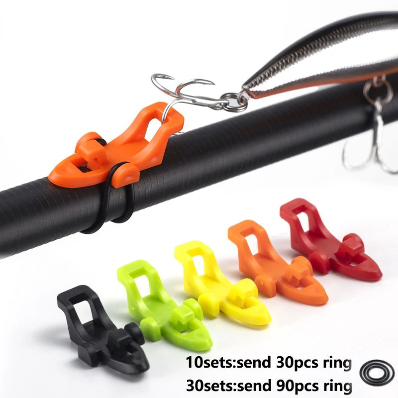1-10pcs Fishing Rod Pole Hook  - Fishing Hook Jig review and price