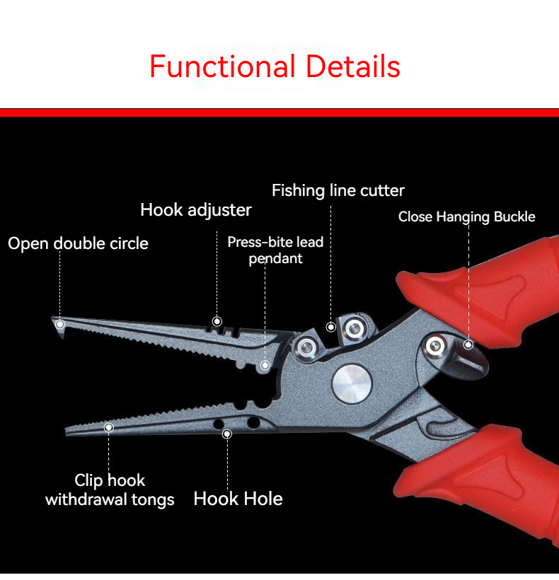 High-Precision Luya Pliers Mul - Fishing Hook Remover review and price