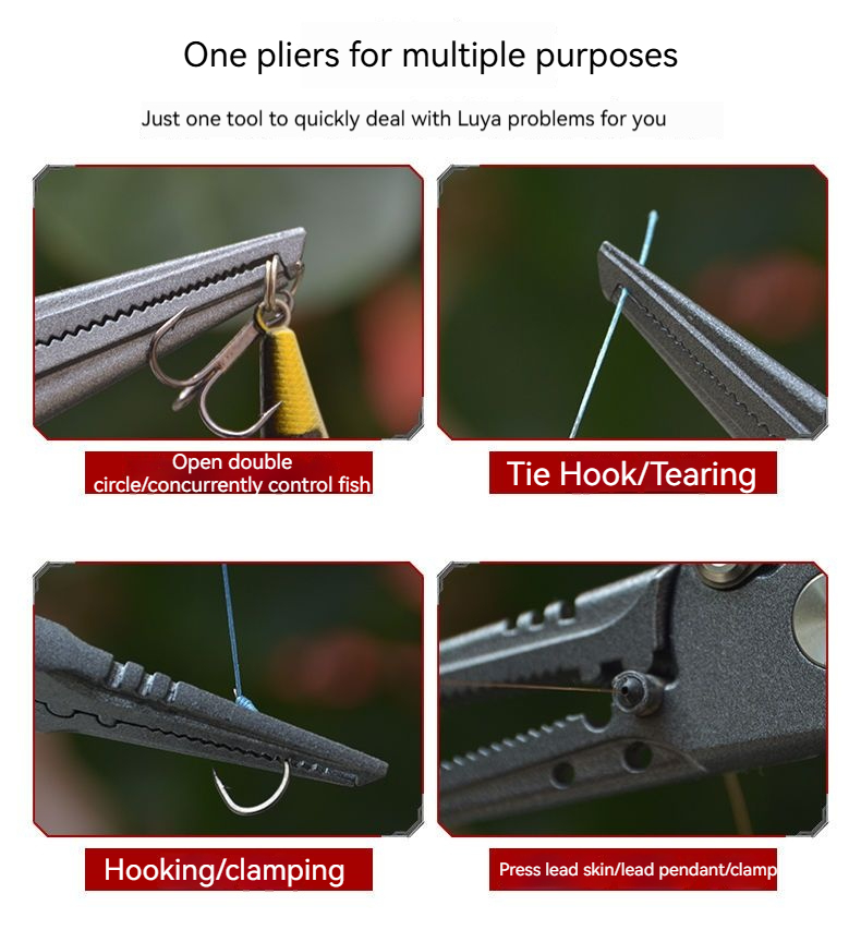High-Precision Luya Pliers Mul - Fishing Hook Remover review and price