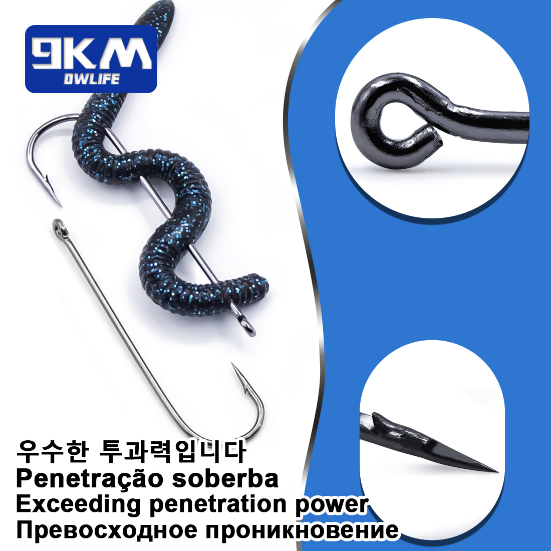 Fishing Hooks Long Shank Hooks - Fishing Hook Offset review and price