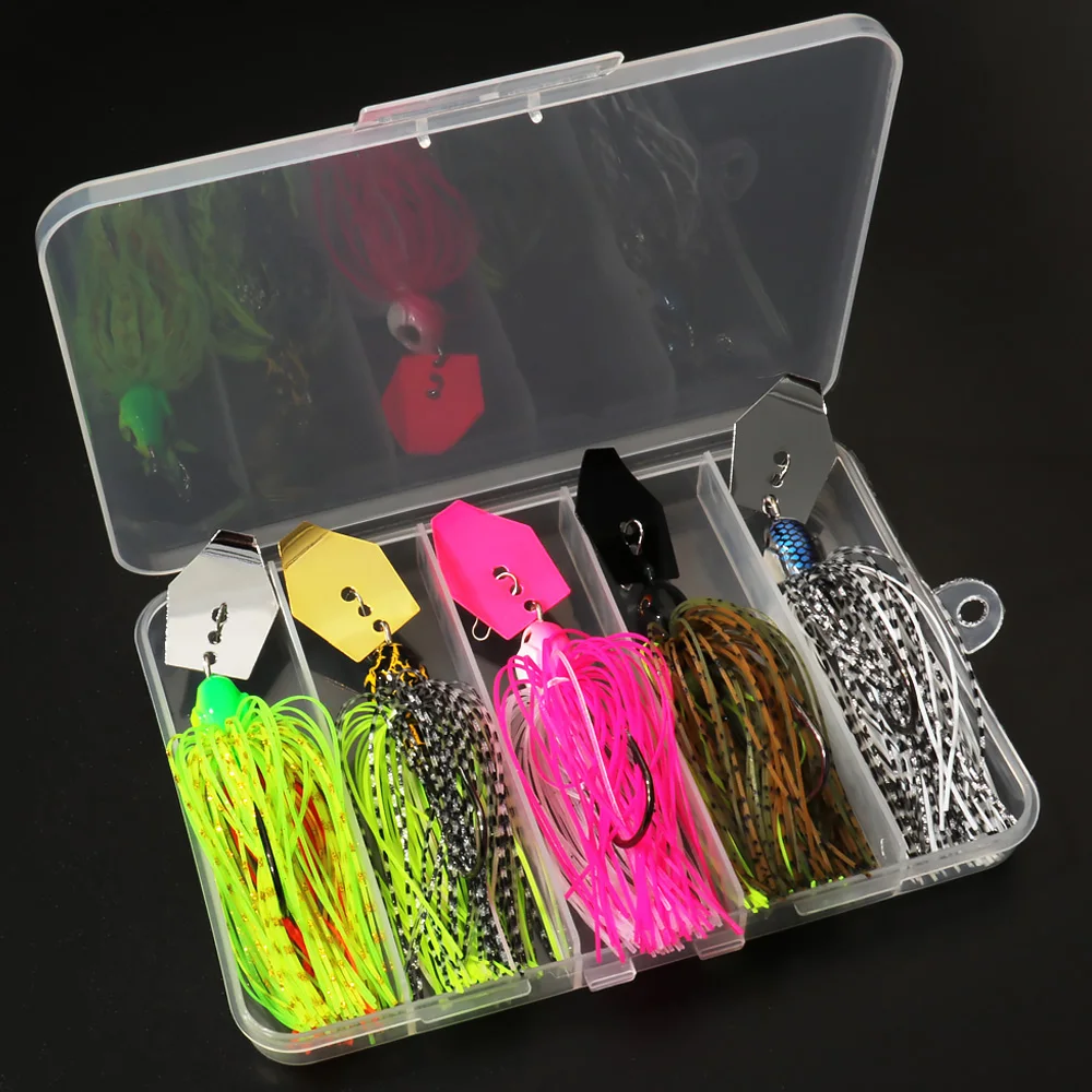 Spinner Bait 7g/9g/12g/14g/21g - Fishing Hook Weedless review and price