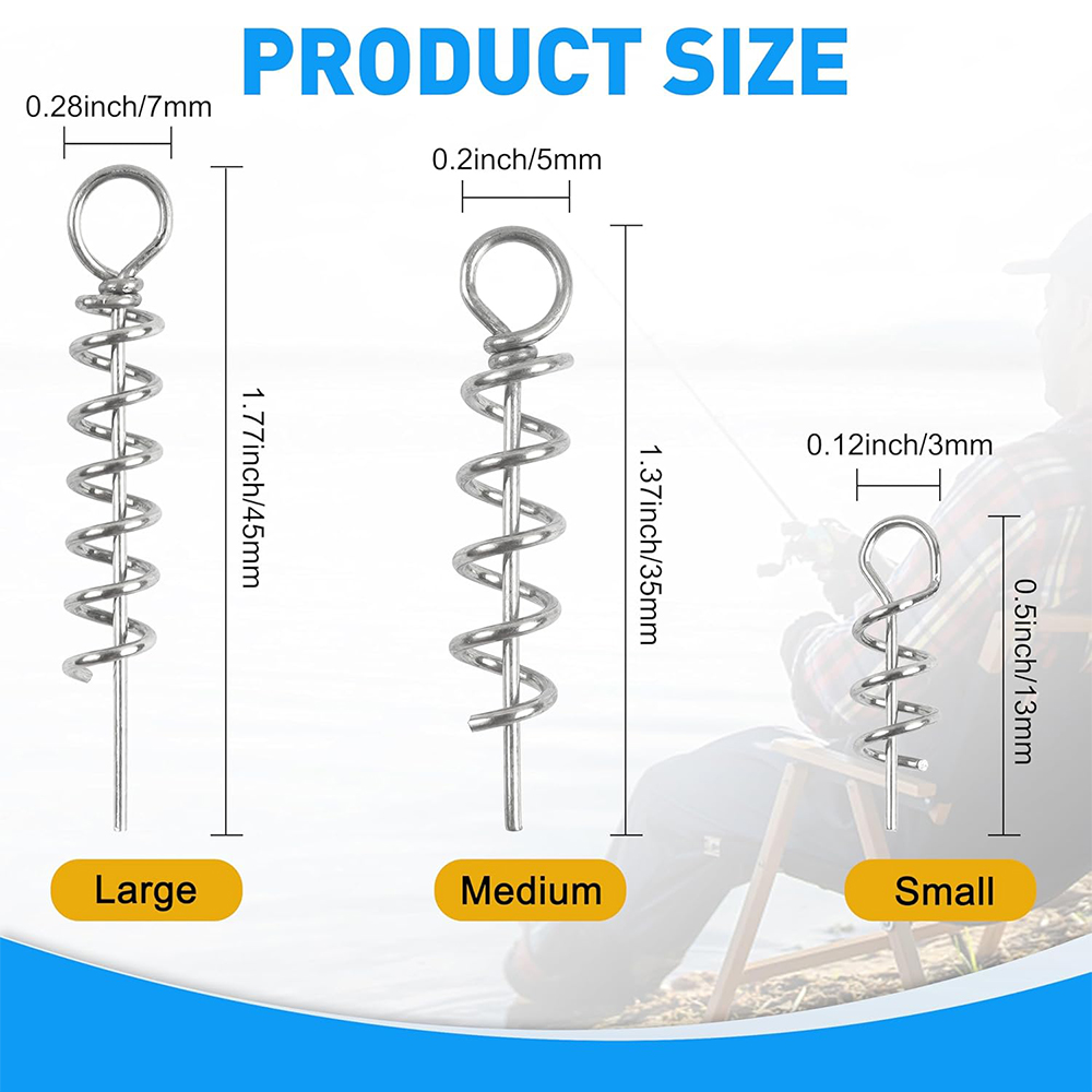 50Pcs Spring Twist Lock Fishin - Fishing Hook Box review and price