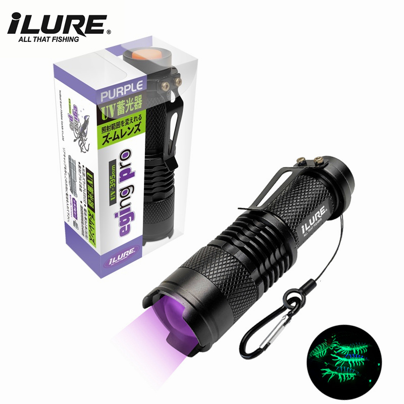 Mini UV Flashlight 395nm Ultra - Fishing Hook Jig review and price