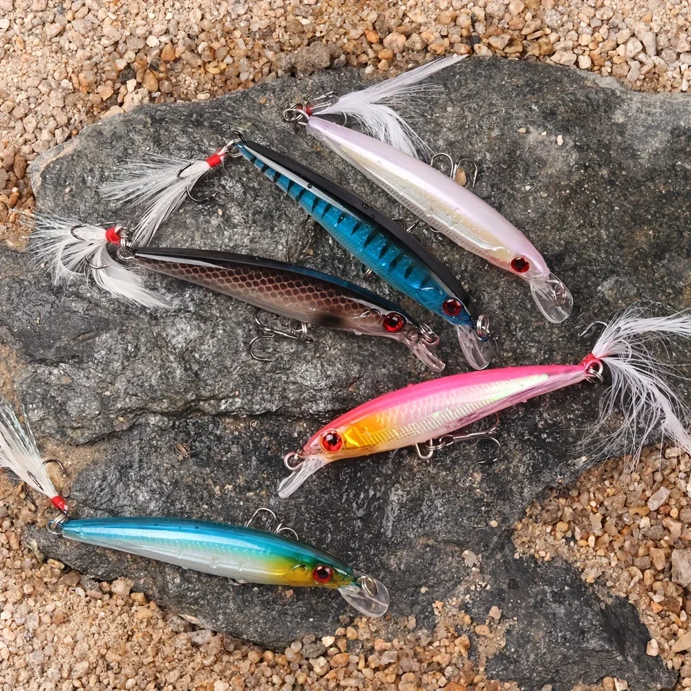 5pcs/box Laser 3D Eyes Bionic  - Fishing Hook Box review and price