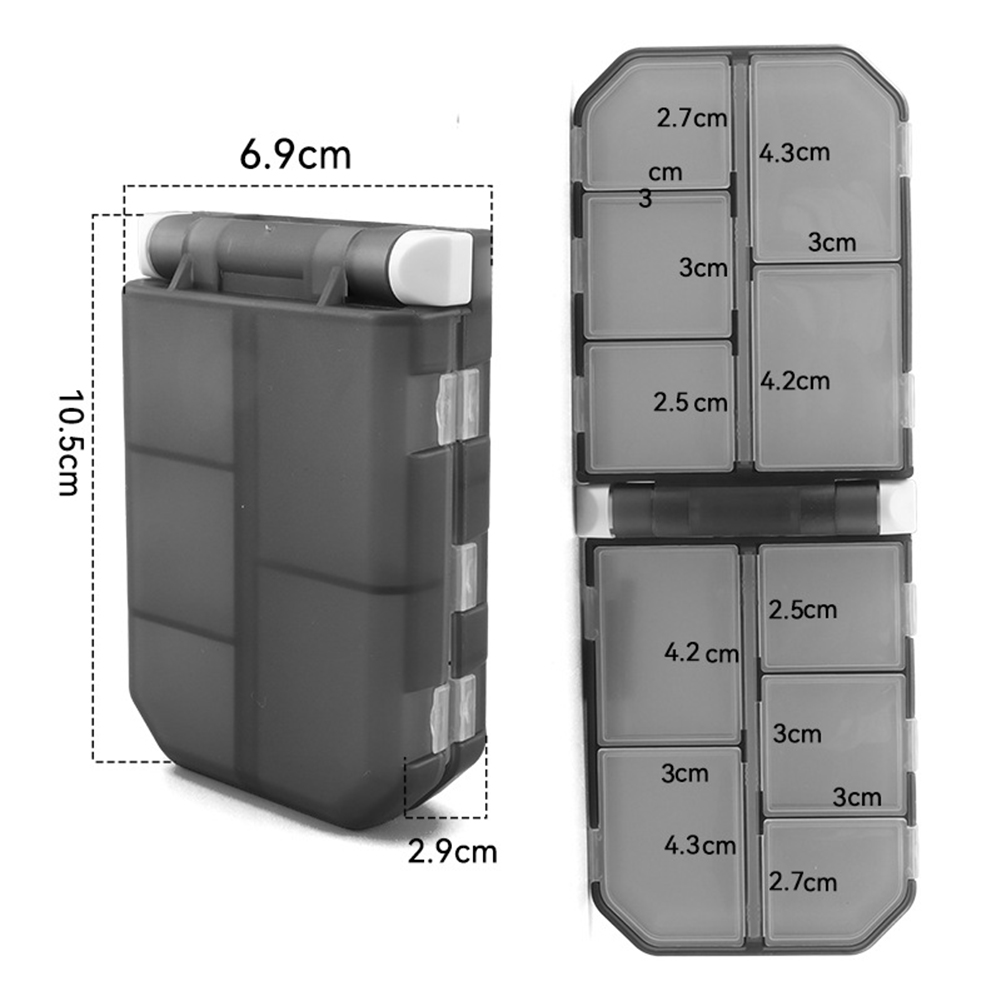 Fishing Tackle Box Double-Side - Fishing Hook Box review and price