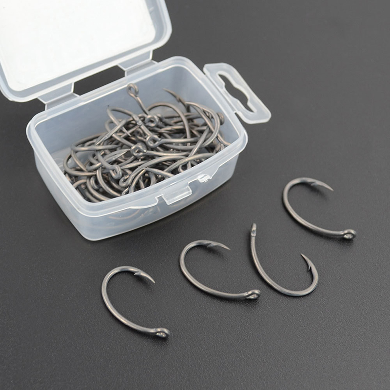New Hirisi 50pcs Boxed Hooks B - Fishing Hook Box review and price