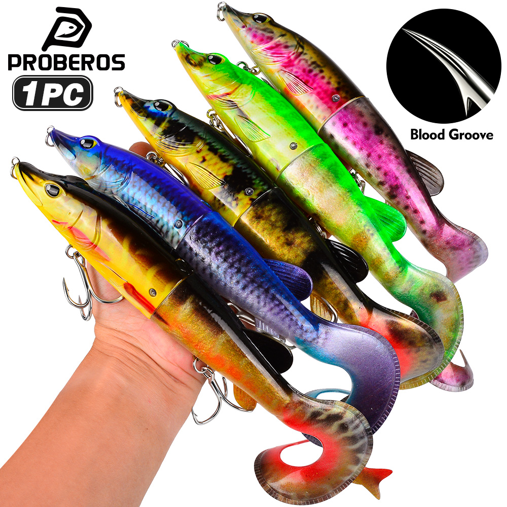 PROBEROS 1PC 2-Segment Jointed - Fishing Hook Treble review and price