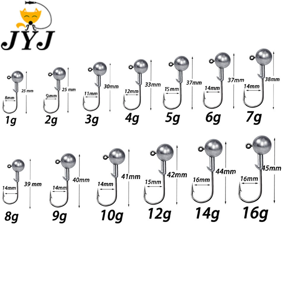 WODJYJ 1g 2g 3g 4g 5g 7g 8g 10 - Fishing Hook Offset review and price