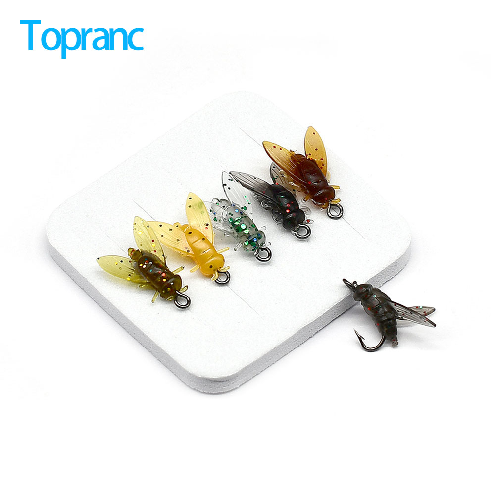 10Pcs Artificial Bionic Fly In - Fishing Hook Assortment review and price