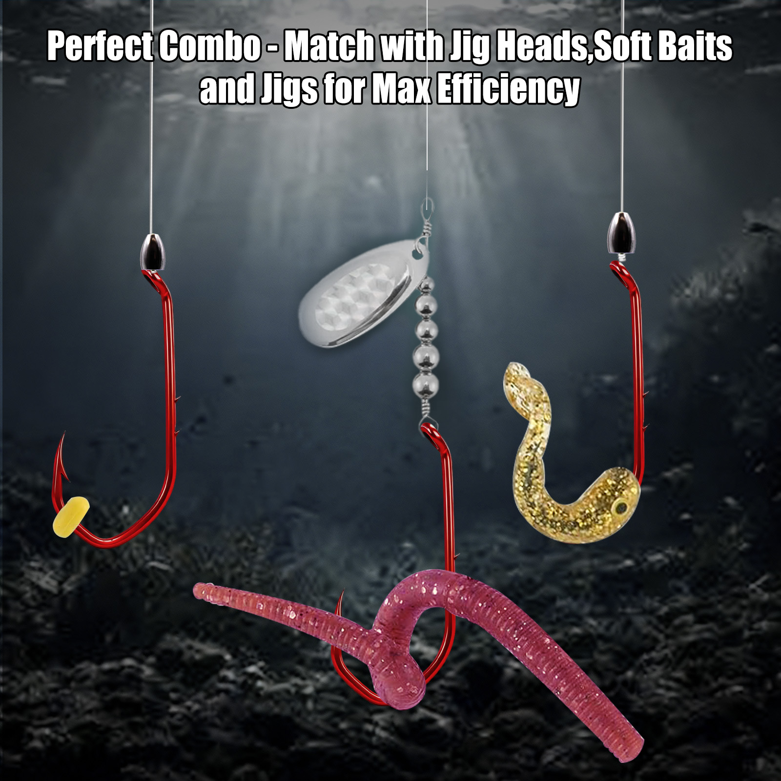 9KM Baitholder Hook 50-100pcs  - Fishing Hook Circle review and price