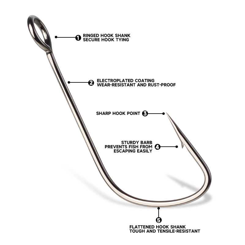 Supercontinent 2#-12# 10pcs Ba - Fishing Hook Offset review and price